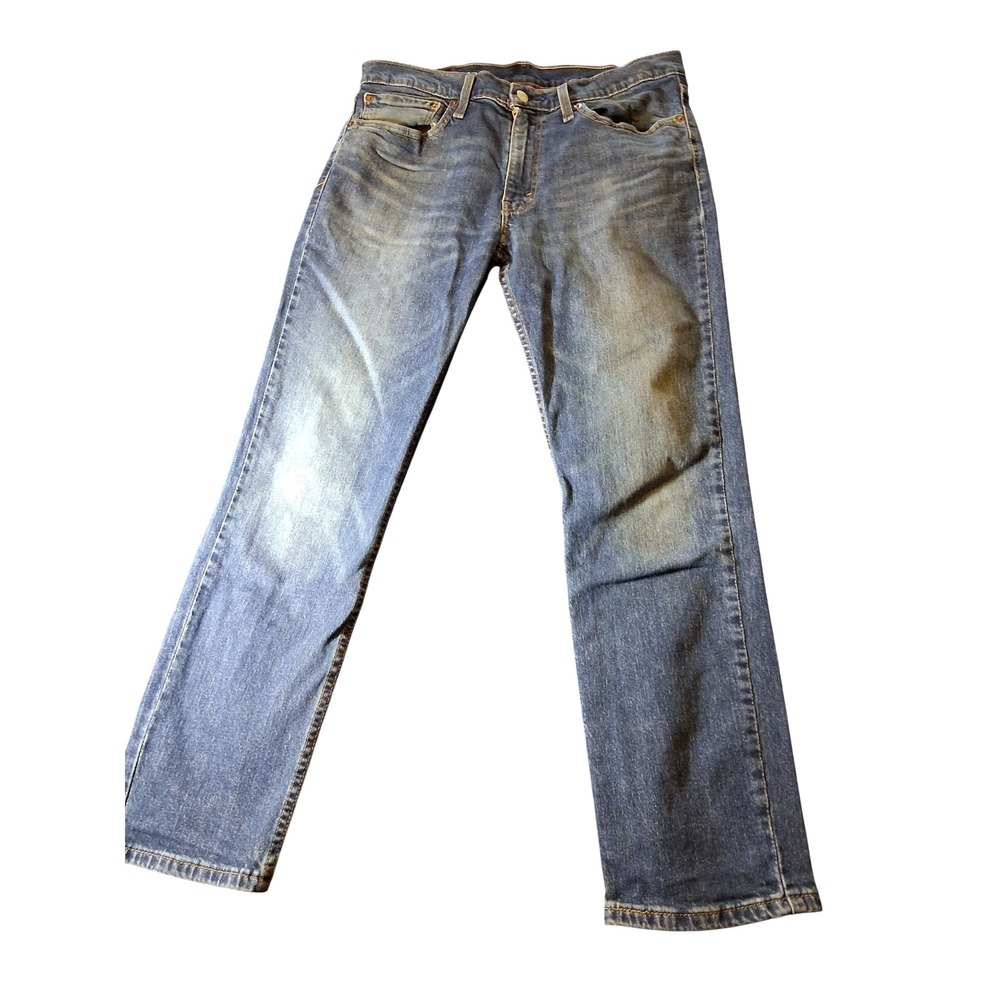 Levisโ 511 Slim Fit Jeans Mens 34x30 Medium Wash Blue Denim Pants